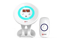 可迎賓可防盜可監(jiān)測溫度，外觀還個性的智能無線門鈴!